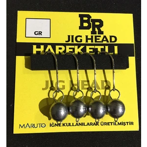 Hareketli Jighead (Yuvarlak)