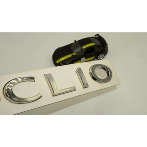 Clio Bagaj Yazı Logo Amblem 3m 3D