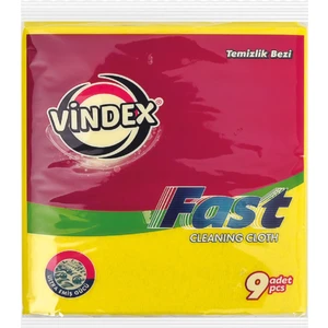 9 Adet Sarı Bez 30 x 35 cm Genel Mutfak Temizlik Bezi