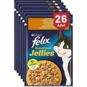 Sensations Tavuklu ve Havuçlu 85 gr 26 Ad