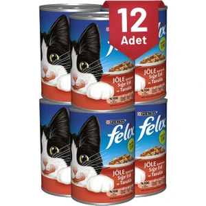 Sığır Etli ve Tavuklu Yetişkin Kedi Konservesi 400 gr