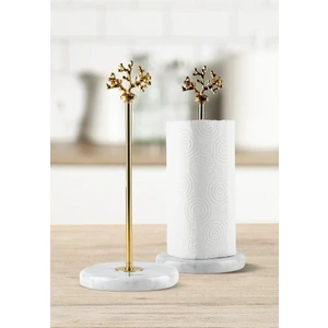 Bem Design Mermer Dekoratif Rulo Kağıt Havluluk Gold Banyo Mutfak Düzenleyici