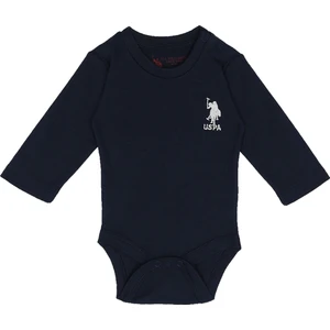 U.S. Polo Assn. USB1298 Lisanslı Bebek Uzun Kol Body Zıbın