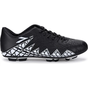 Soma Beyaz & Sarı & Siyah Bağlı Çim Saha Futbol Erkek Krampon Büyük Numara