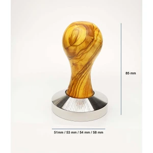 Mergen Espresso Tamper Zeytin 53MM