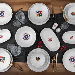 Klaus 30 Parça 6 Kişilik Yemek Takımı