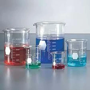 Beher Cam Kısa Form  Taksimatlı     250 ml   Boro 3,3 Glass