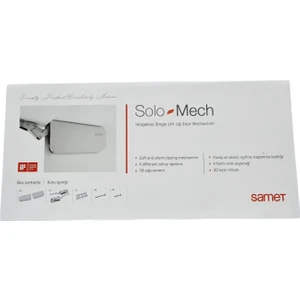 Solo Mech Kalkar Kapak Sistemi C1 Gri Renk