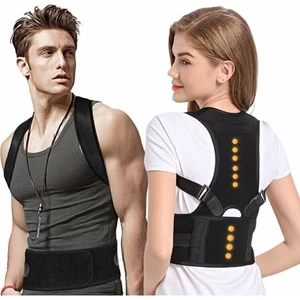 Ortopedik Dik Durus Korsesi Manyetik Omuz Sırt Bel Korsesi Medikal Kifoz Skolyoz Korsesi  Kambur Önleyici