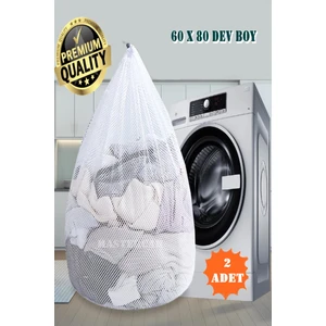 Perde ve Çamaşır Yıkama Filesi 60X80 (Battal Boy) Pratik Tül Perde Çarşaf ve Pike Yıkama Filesi