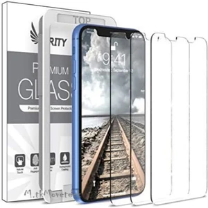 M.TK Moveteck Apple Apple iPhone 11 Ekran Koruyucu Cam Otomatik Kolay Kurulum Glas.tr Ez Fit Sensor Protection Installation 5d Tam Kaplar Çizilmez Cam
