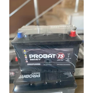 12V 75AH Probat 2 Yıl Garantili Otomobil Aküsü