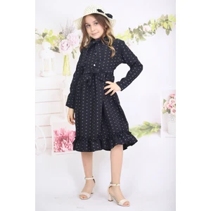 Fox Life Kids Kız Çocuk Fiyonk Şapkalı Silvia Elbise -109