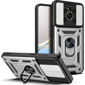 Honor X9 4g/honor X9 5g Anti-Damla Pc + Yumuşak Tpu Halka Standlı Koruyucu Kılıf (Yurt Dışından)
