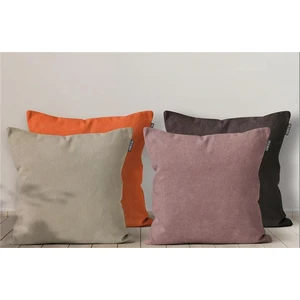 4'lü Kadife Dokulu Kırlent Kılıfı Renkli