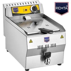 8 lt Yağ Tahliye Musluklu Elektrikli Fritöz - R110