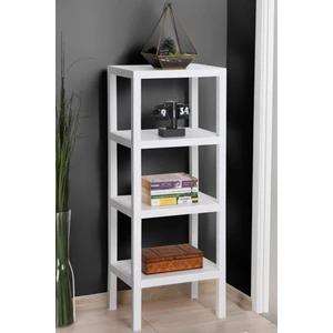 Frapan Home 4 Katlı Plastik Raf Ünitesi Mutfak Rafı Banyo Rafı Balkon Rafı Banyo Düzenleyici