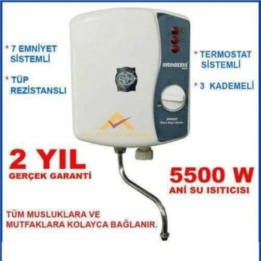 Aydın Derya Mutfak Tipi Şofben Aydın Derya 2 Yıl hepsiburada