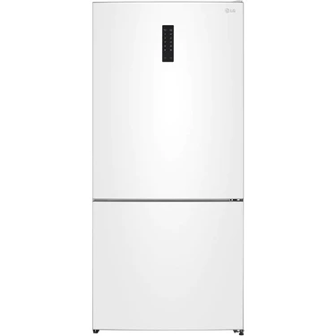 LG GTL569PQAM Çift Kapılı Buzdolabı 407 Lt E Sınıfı No Frost Beyaz Hızlı Soğutma ve Dondurma