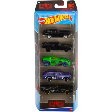 Hot Wheels Beşli Araba Seti Batman