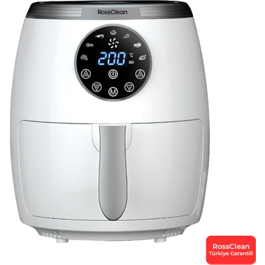 RossClean Cook Active 5,5l Dijital Airfryer