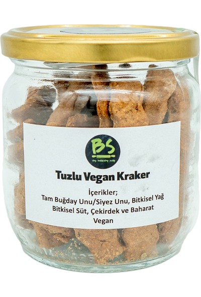 Bs Vegan Tuzlu Kraker 150 gr