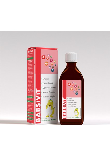 L-Arjininli Multivitamin Şurup 150 ml