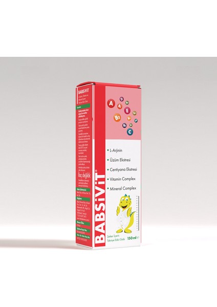 L-Arjininli Multivitamin Şurup 150 ml