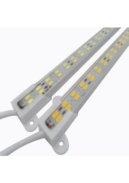 Su Geçirmez Led Bar Mavi Su Geçirmez Çubuk Led Çift Sıra 12V