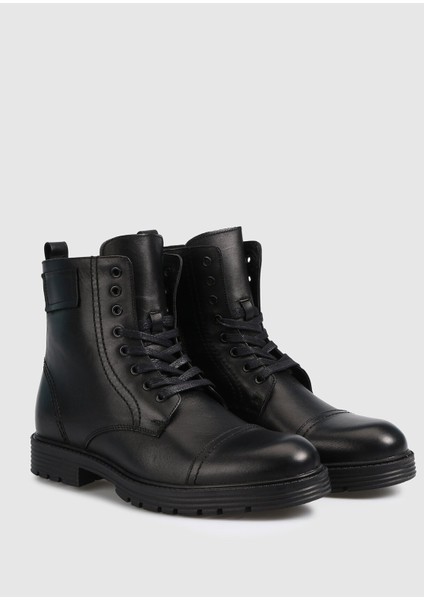Siyah Deri Erkek Bot fiyatları
