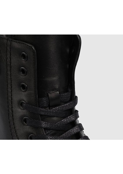 Siyah Deri Erkek Bot indirimleri