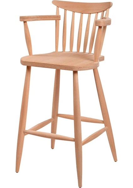 Sandalyecafesi Torna Kollu Bar Sandalyesi CDL023