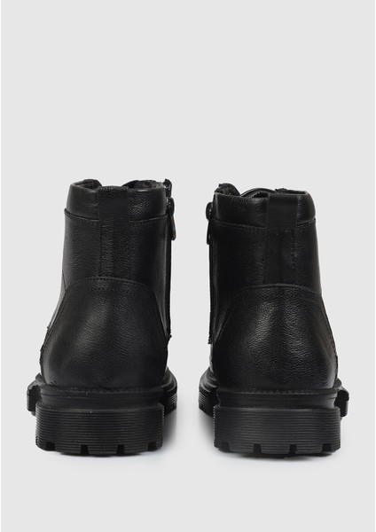 Siyah Deri Erkek Bot fırsatları
