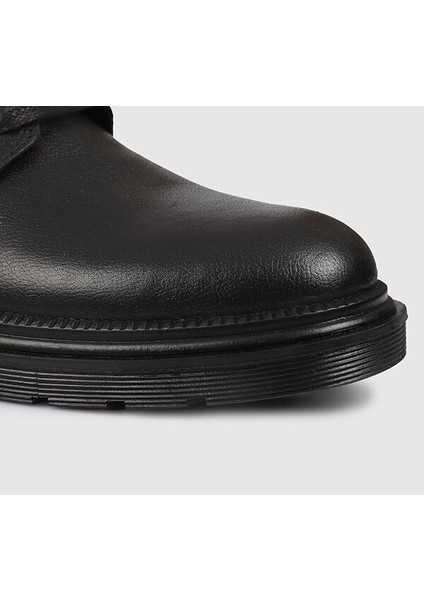 Siyah Deri Erkek Bot indirimleri