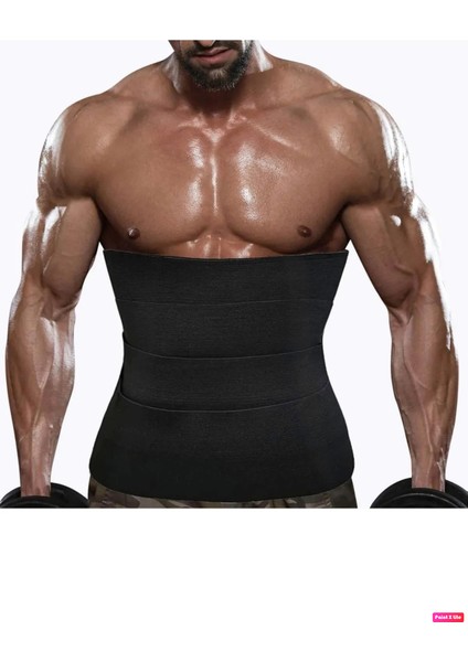 Tummy Wrap Waist Trainer Inceltici Bele Dolamalı Sarmal Bel Korsesi + 500 gr Lut Gölü Tuzu Hediye indirimleri