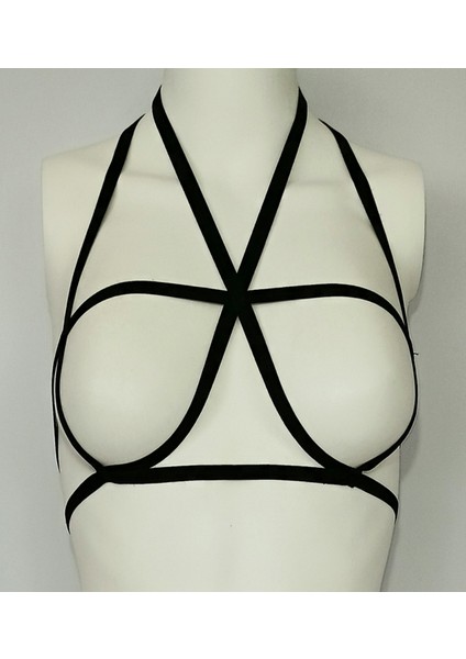 ASM1132 Kadın Siyah Emiliyen Bralet Sütyen