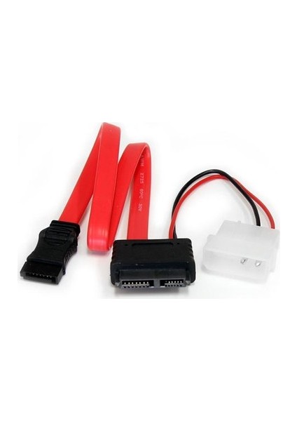 Micro Sata HDD SSD 6+7 Pin To Sata +2 Pin Molex Power Kablosu