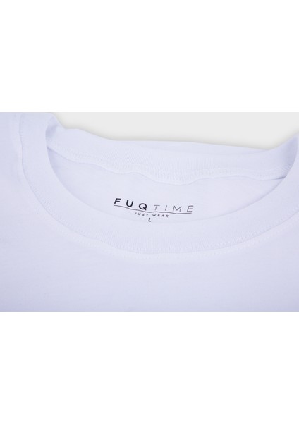 Beyaz Basic Losee Fit T-Shirt fiyatları