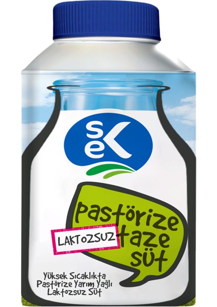 Laktozsuz Pastörize Süt 200 ml