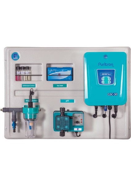 Puritron GSC-101 Otomatik Ph Kontrollü Hat Üstü Tuz & Klor Jenaratörü-Toptancıyızbiz