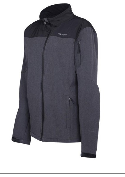 Alpınıst Alpine Erkek Softshell Ceket Antrasit-Siyah Xl