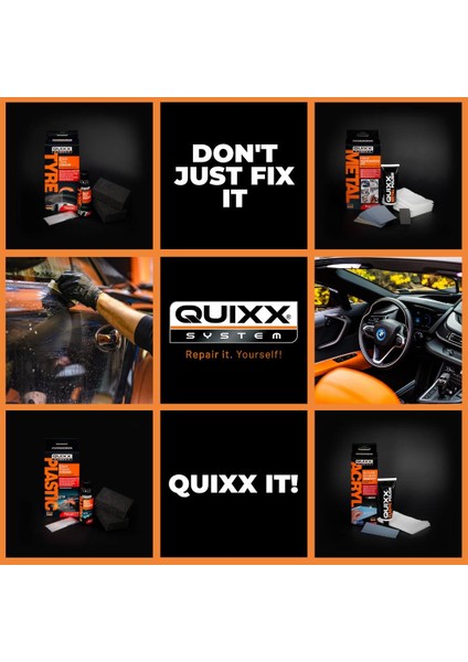 Quıxx® Cam Çizik Giderici Set