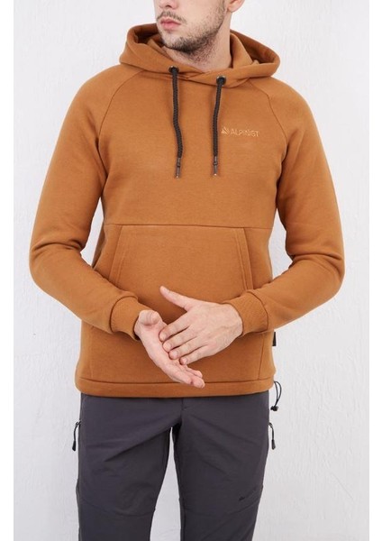 Alpınıst Delta Kapşonlu Sweatshirt Hardal Xlarge