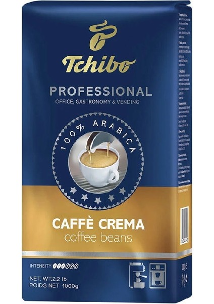 Professional Caffe Crema Çekirdek Kahve 1kg