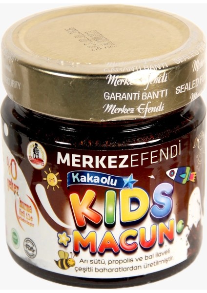 Kids Çocuklar Için Özel - Arı Sütü, Pekmez, Bal ve Vitamin Katkılı Kakaolu Macun 3 Adet