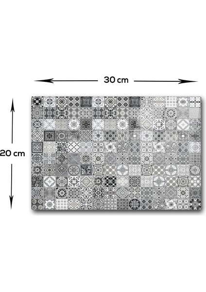 Karakalem Çizim | Cam Kesme Tahtası - Cam Kesme Tablası |20cm x 30cm fırsatları