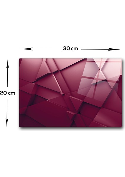 Asil Bordo | Cam Kesme Tahtası - Cam Kesme Tablası | 20cm x 30cm fırsatları