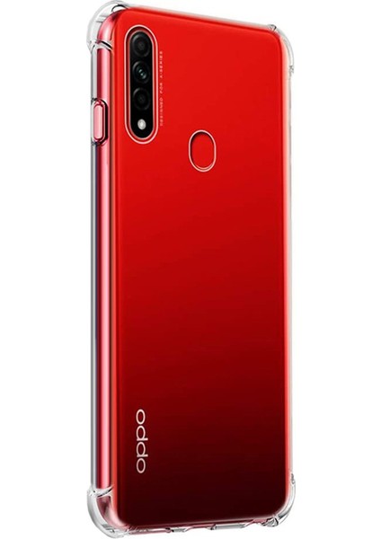 Oppo A31 Shock Absorbing Darbe Emicili Şeffaf Silikon Kılıf fiyatları