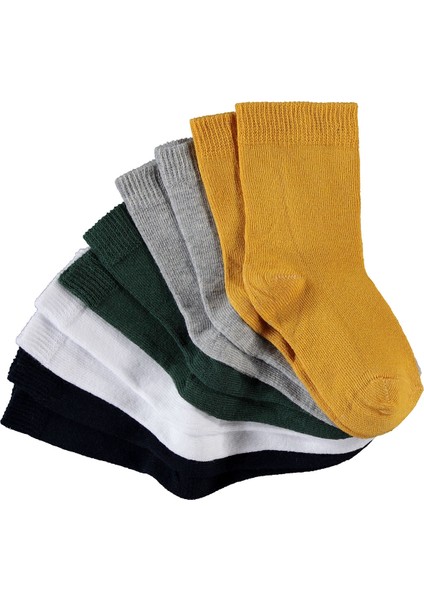 Erkek Çocuk 5'li Çorap Set 2-12 Yaş Hardal fiyatları