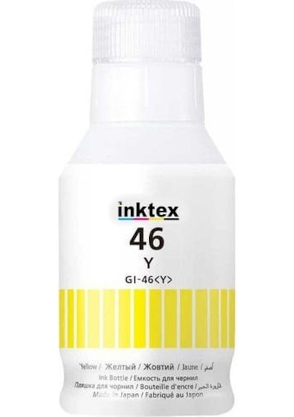 Canon Gı-46 Sarı Mürekkep Kartuş Maxify GX7050 AS711